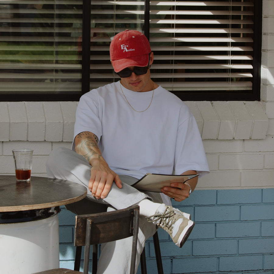 Ed's Rose & White Contrast 6 Panel