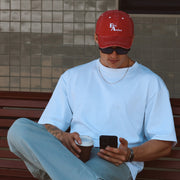Ed's Rose & White Contrast 6 Panel