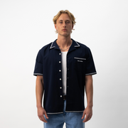 Ed's Navy Cross Stitch