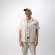 Ed's Green & Cream 6 Panel Cap