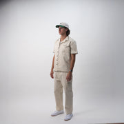 Ed's Green & Cream 6 Panel Cap